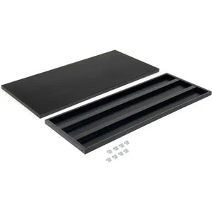Global Industrial Set of 2 Additional Shelves for 36" W x 18" D Storage Cabinets D