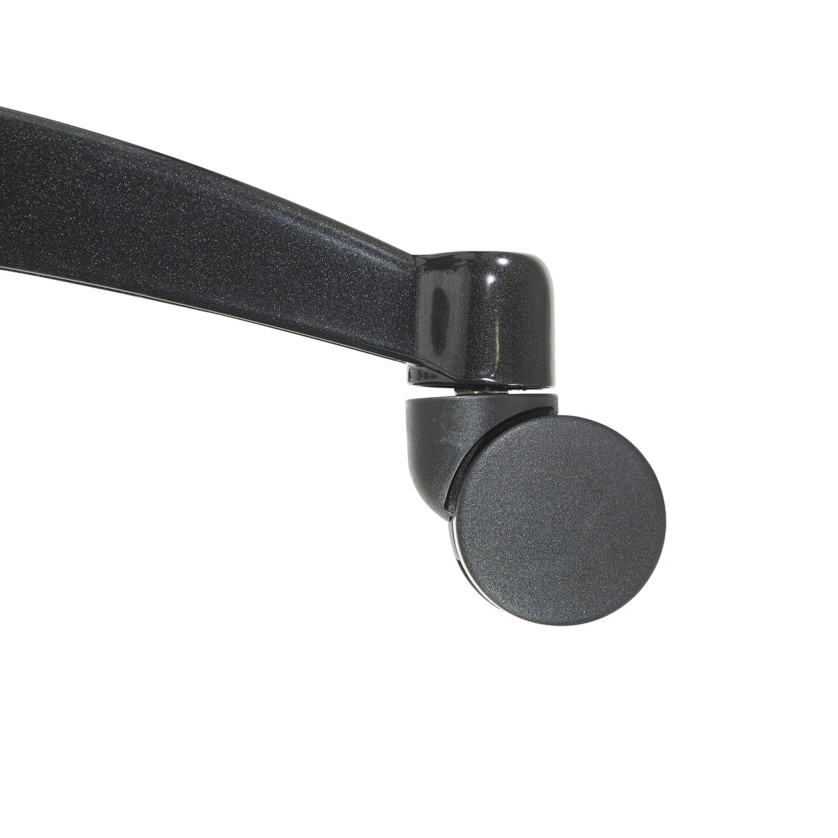 Breathable Mesh Back and Black Bonded Leather Seat Manager's Chair with Adjustable Arms, Adjustable Lumbar and Industrial Steel Finish Base