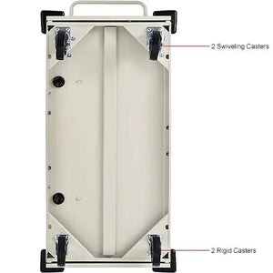 Global Industrial Laptop, Chromebook & Tablet Charging Cart, 43-1/2"W x 21"D x 40"H, Capacity 24, Unassembled