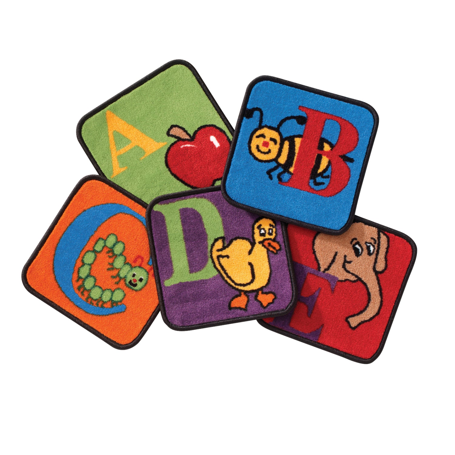 Carpets for Kids Reading by the Book Seating Square Kit