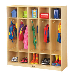 Jonti-Craft® 5 Section Coat Locker