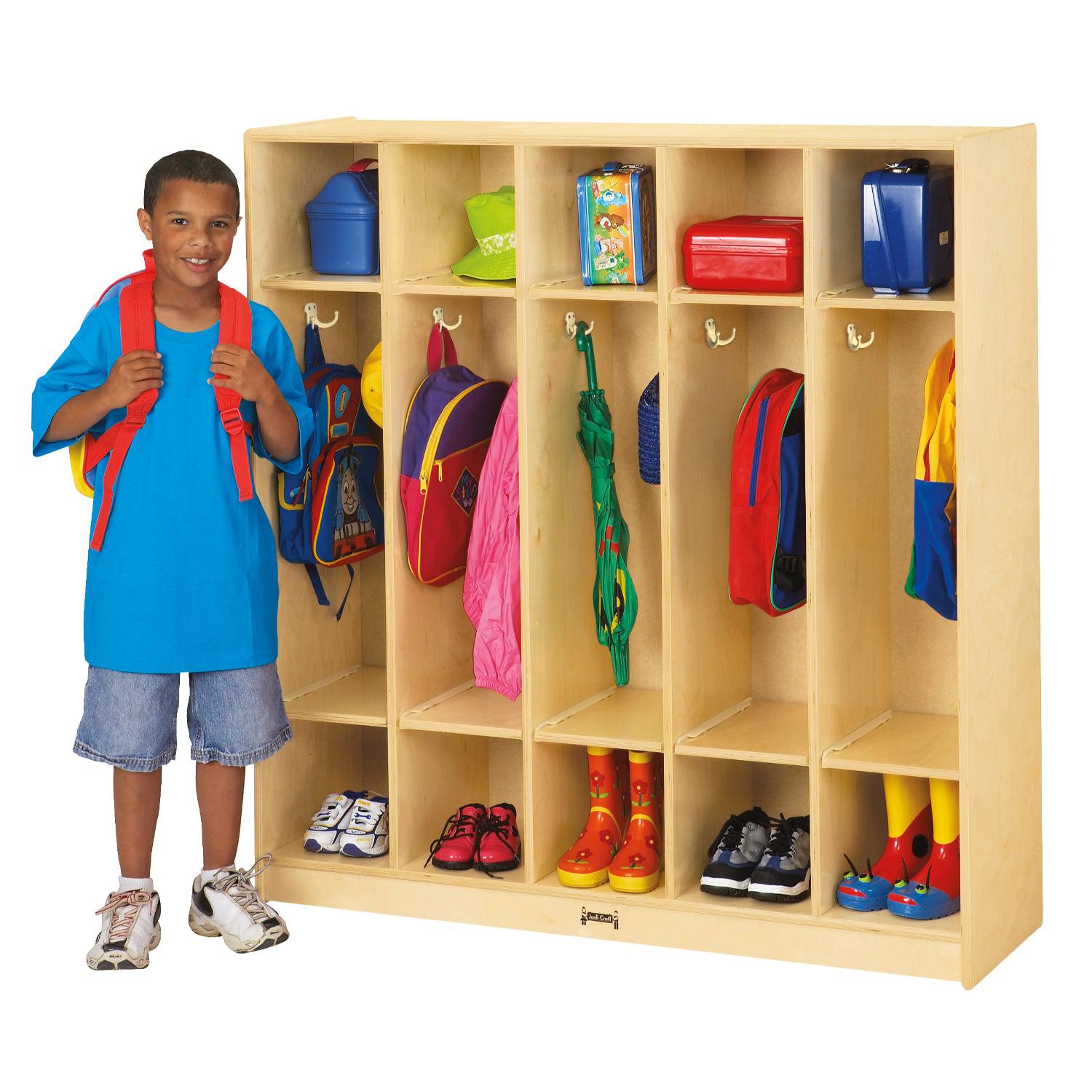 Jonti-Craft® 5 Section Coat Locker