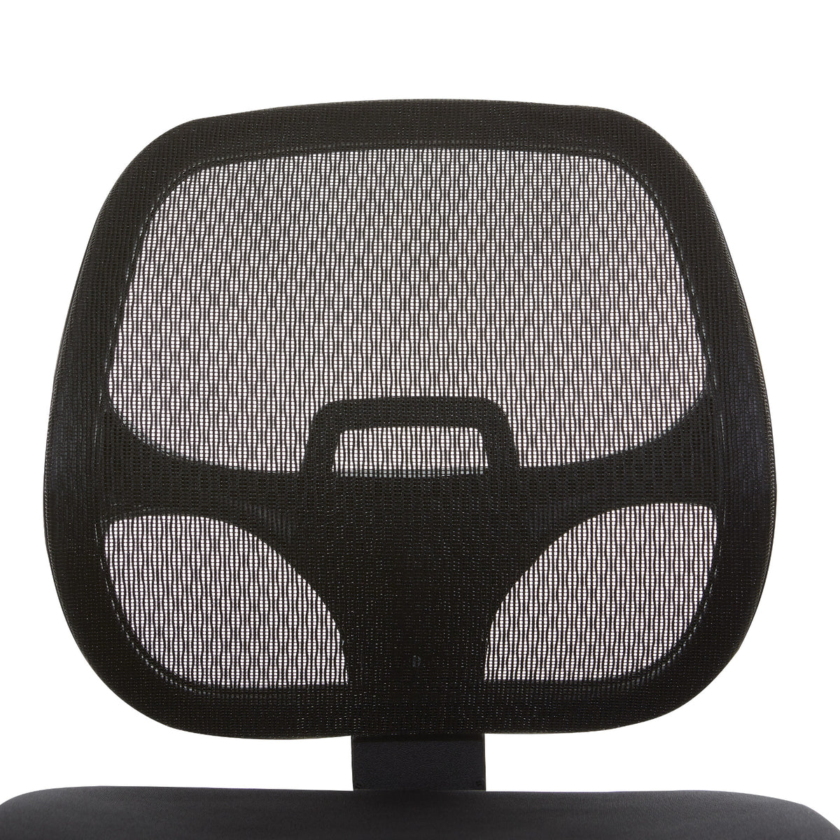 ProGrid Mesh Back Armless Ergonomic Task Chair with Padded Fabric Seat, Multi-Task Control