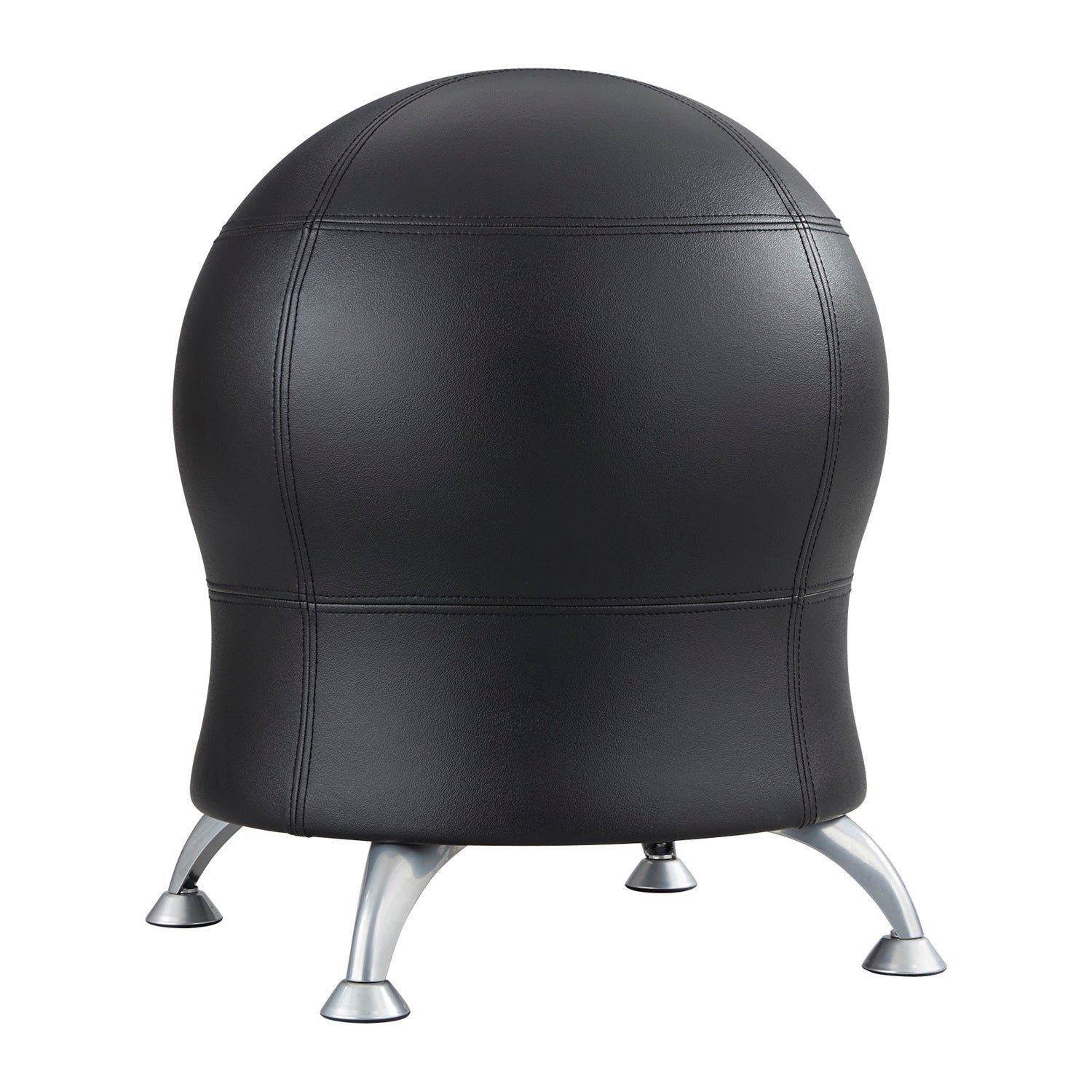 Zenergy™ Ball Chair, Black Vinyl, FREE SHIPPING