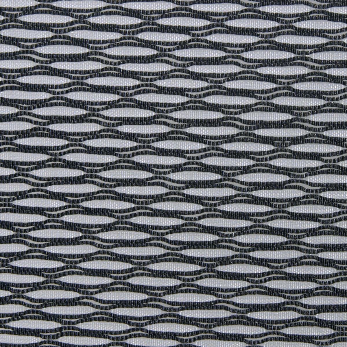 Professional Light AirGrid® Seat and Back Executive Chair with Platinum Finish Flip Arms and Platinum Coated Base with Black End Caps