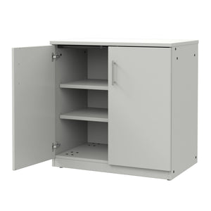 Marco Mobile Casegoods Base Door Cabinet with 2 Adjustable Shelves, 36" W x 36" H x 24" D