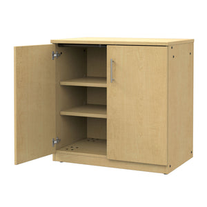 Marco Mobile Casegoods Base Door Cabinet with 2 Adjustable Shelves, 36" W x 36" H x 24" D