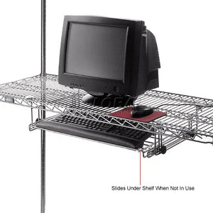 Global Industrial Keyboard Drawer for Stationary LAN Unit