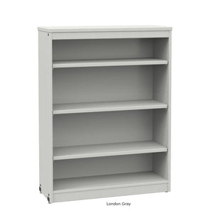 5-Shelf Bookcase with 3 Adjustable Shelves, 48" High