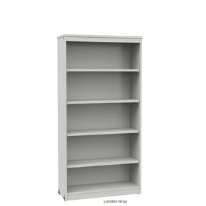 6-Shelf Bookcase with 4 Adjustable Shelves, 72" High