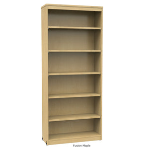 7-Shelf Bookcase with 5 Adjustable Shelves, 84" High