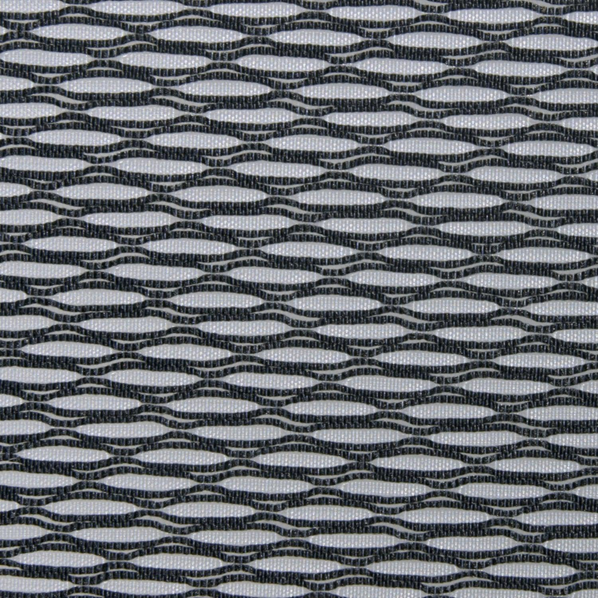 Light Air Grid® Manager's Chair with Black Top Grain Leather Seat and Trim and Platinum Finish Base