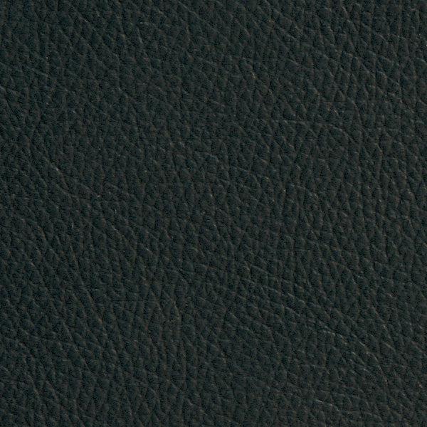 Light Air Grid® Manager's Chair with Black Top Grain Leather Seat and Trim and Platinum Finish Base