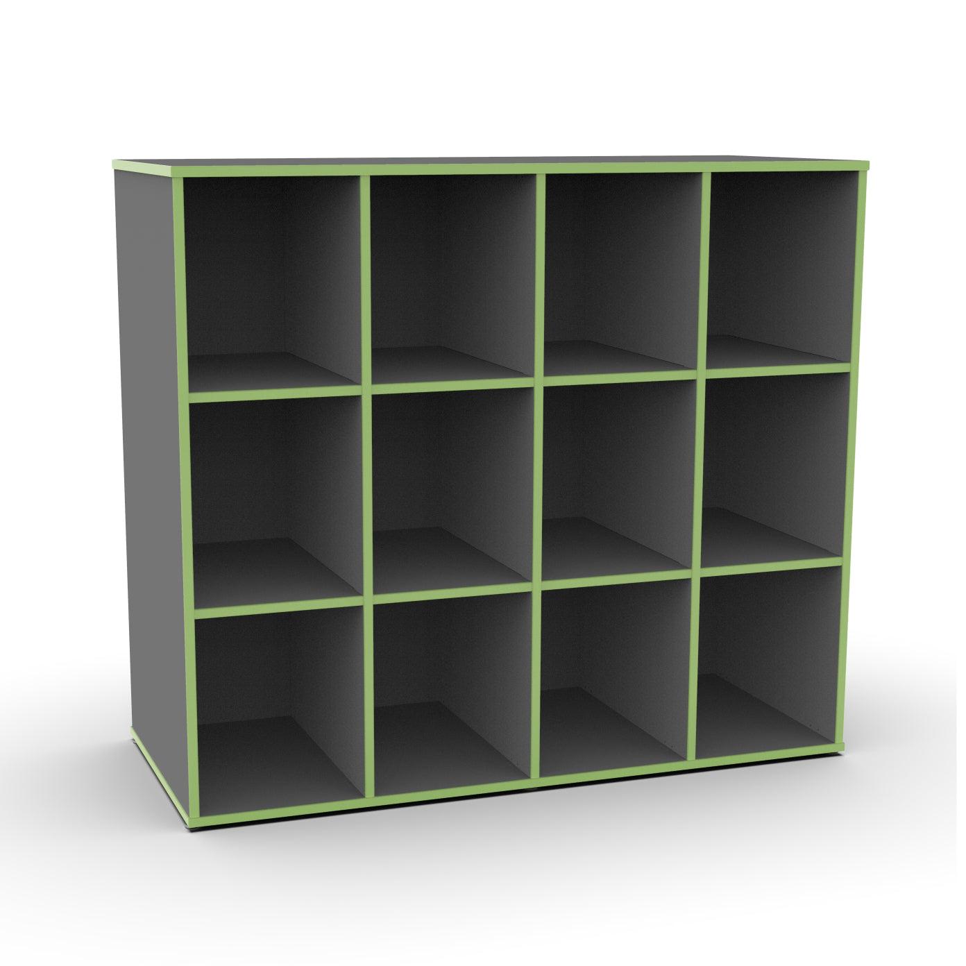 Stationary 12-Cubbie Storage Unit