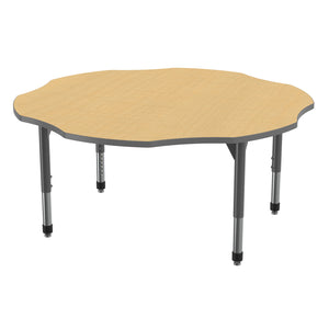 Premier Sitting Height Collaborative Classroom Table, 60" Flower