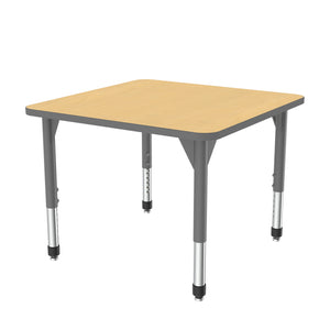 Premier Sitting Height Collaborative Classroom Table, 36" Square