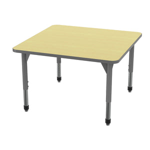 Premier Standing Height Collaborative Classroom Table, 42" Square