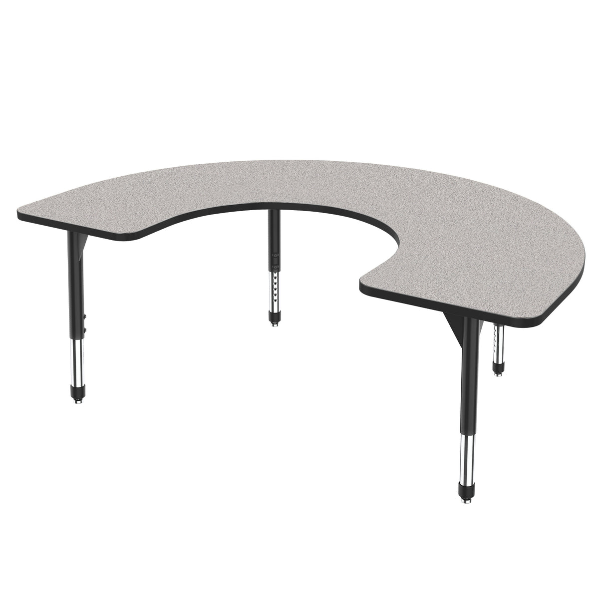Marco Premier Standing Height Collaborative Classroom Table, 48" x 72" Horseshoe