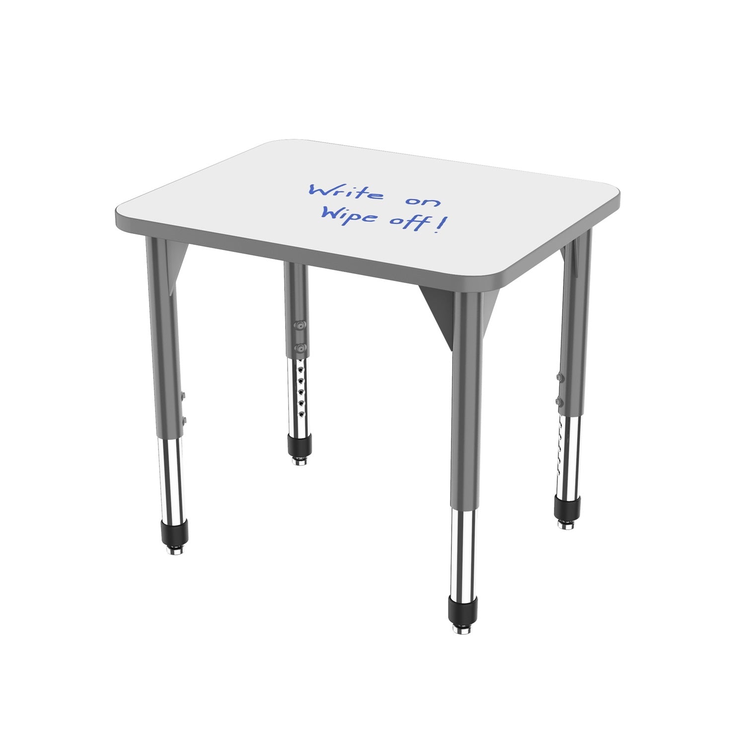 Premier Dry-Erase Sitting Height Collaborative Desk, 24" x 30" Rectangle