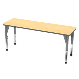 Marco Premier Sitting Height Collaborative Classroom Table, 24" x 72" Rectangle