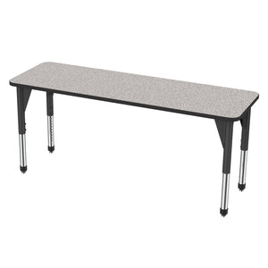 Marco Premier Sitting Height Collaborative Classroom Table, 24" x 72" Rectangle