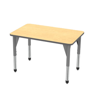 Marco Premier Sitting Height Collaborative Classroom Table, 30" x 48" Rectangle