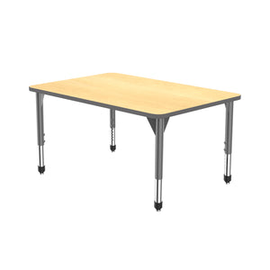 Premier Sitting Height Collaborative Classroom Table, 36" x 54" Rectangle