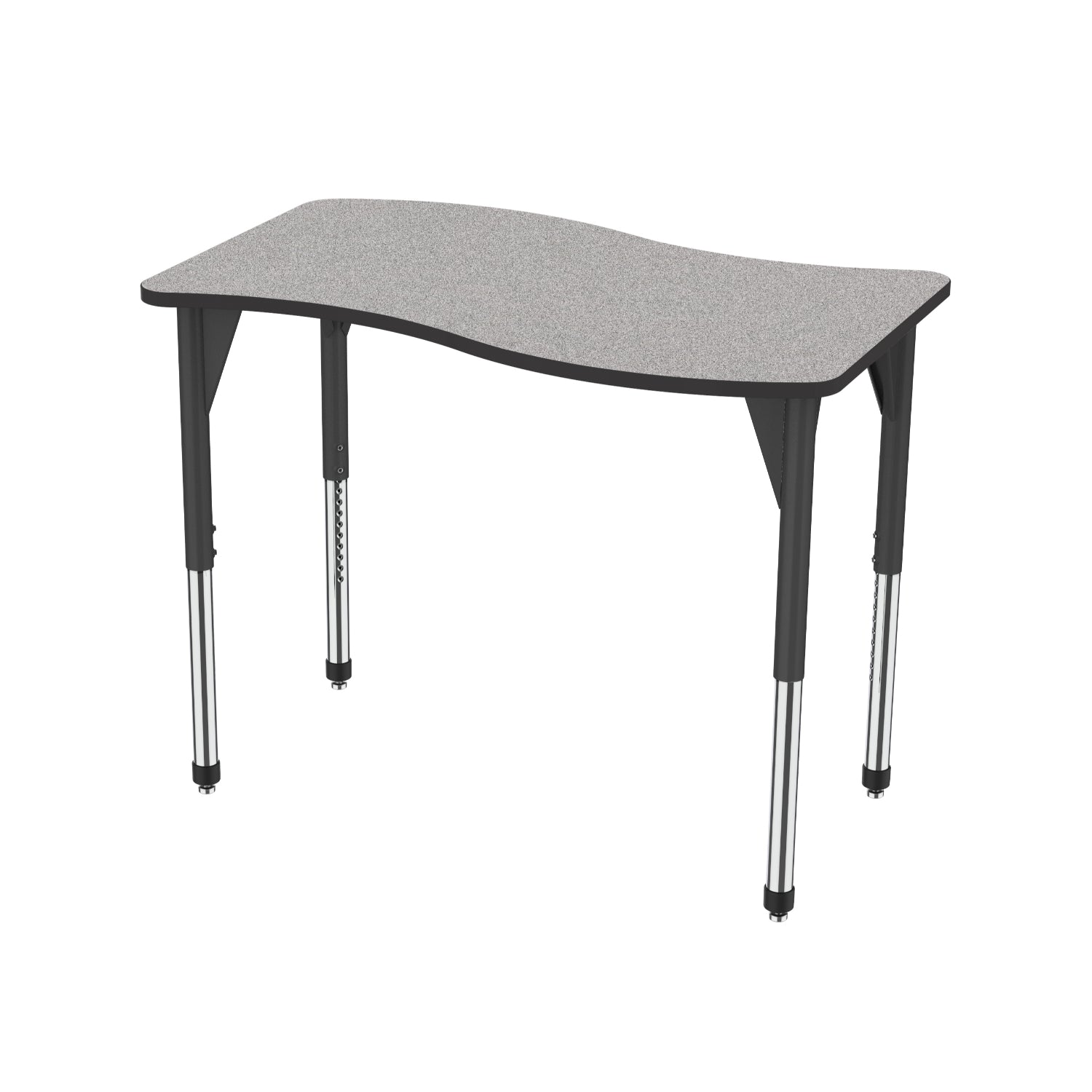Marco Premier Standing Height Collaborative Classroom Table, 30" x 54" Wave