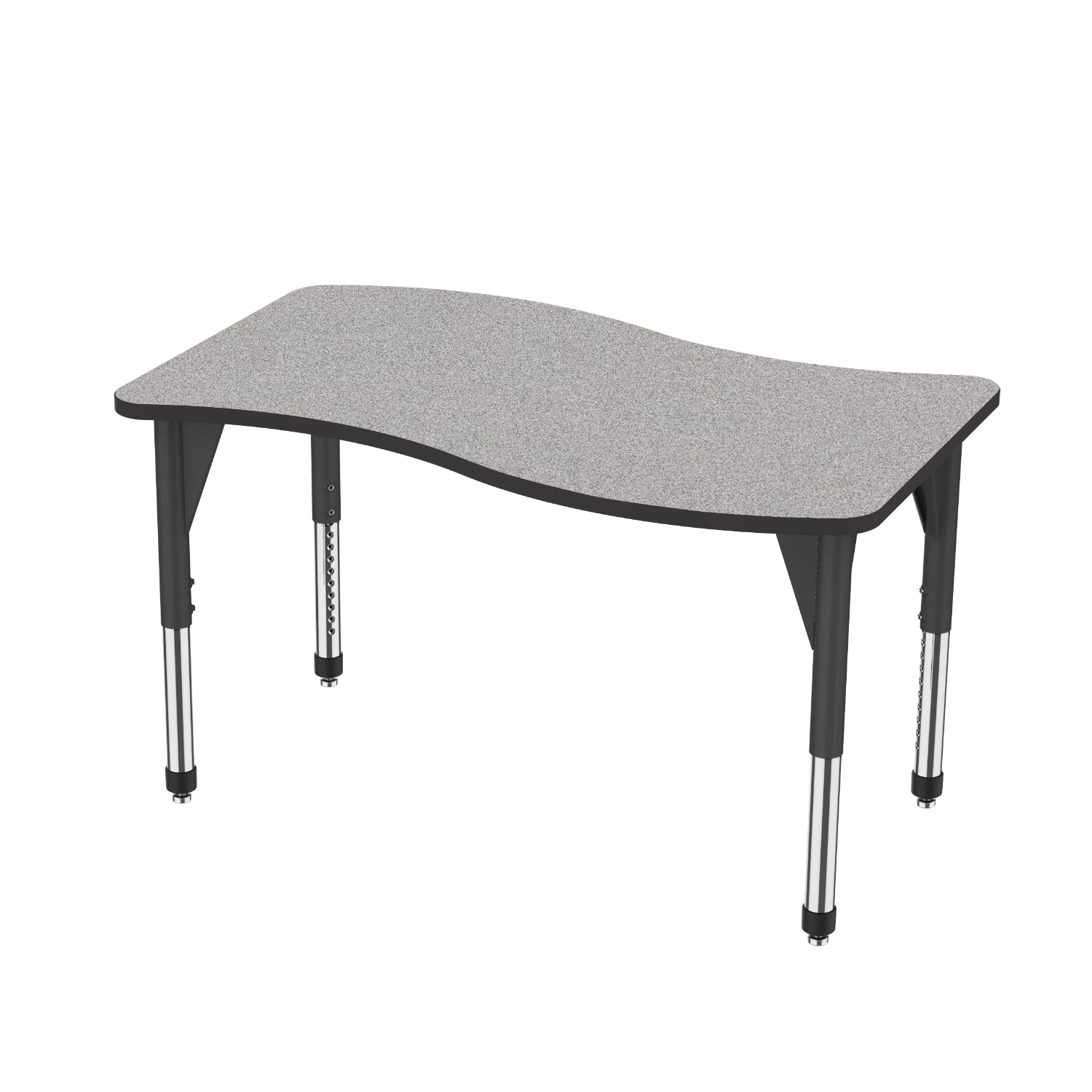 Premier Sitting Height Collaborative Classroom Table, 30" x 54" Wave