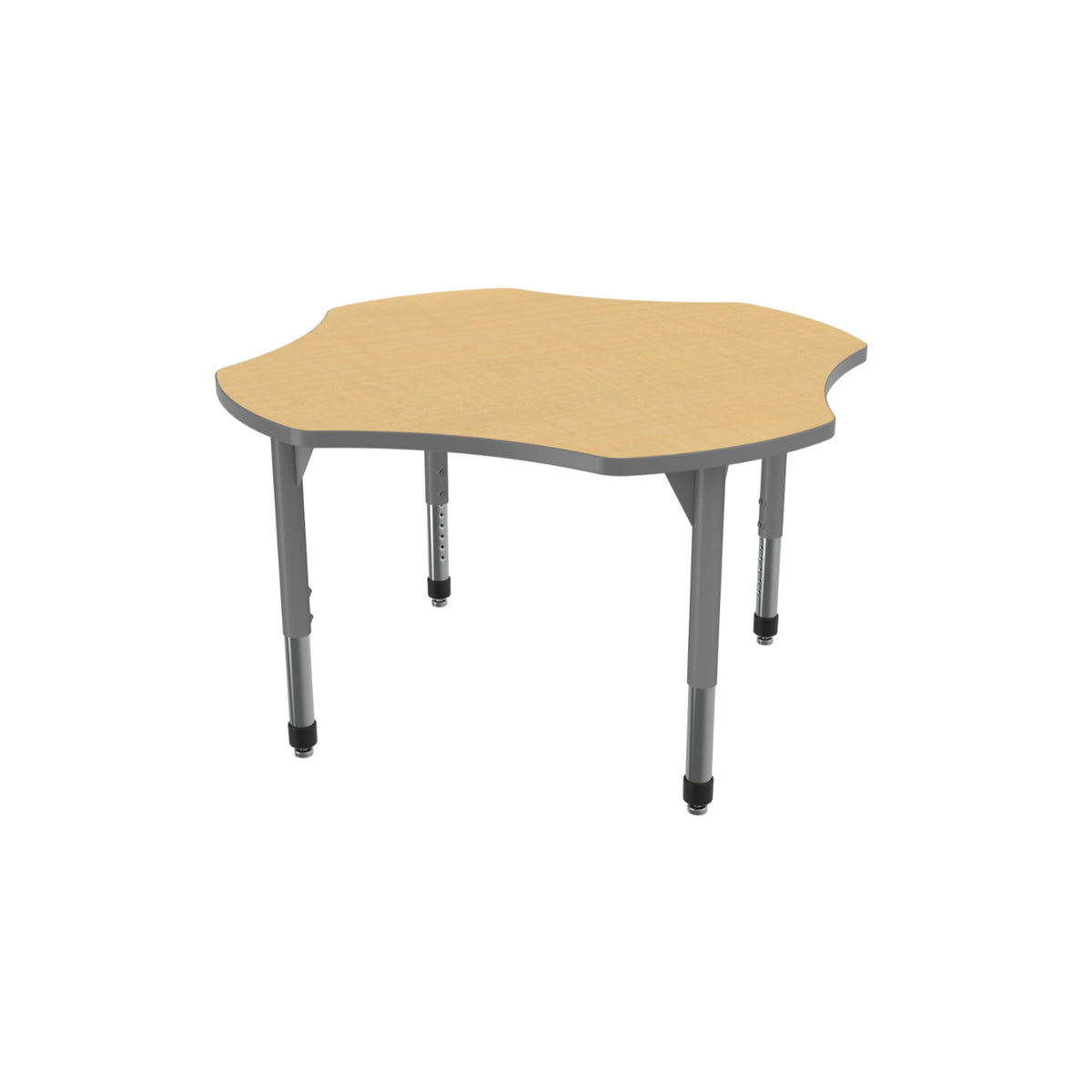 Premier Sitting Height Collaborative Classroom Table, 48" x 48" Clover