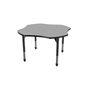 Premier Sitting Height Collaborative Classroom Table, 48" x 48" Clover