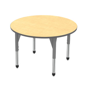 Marco Premier Sitting Height Collaborative Classroom Table, 48" Round