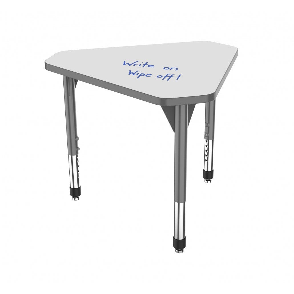 Premier Dry-Erase Sitting Height Collaborative Desk, 33-1/2" x 29-3/4" Gem