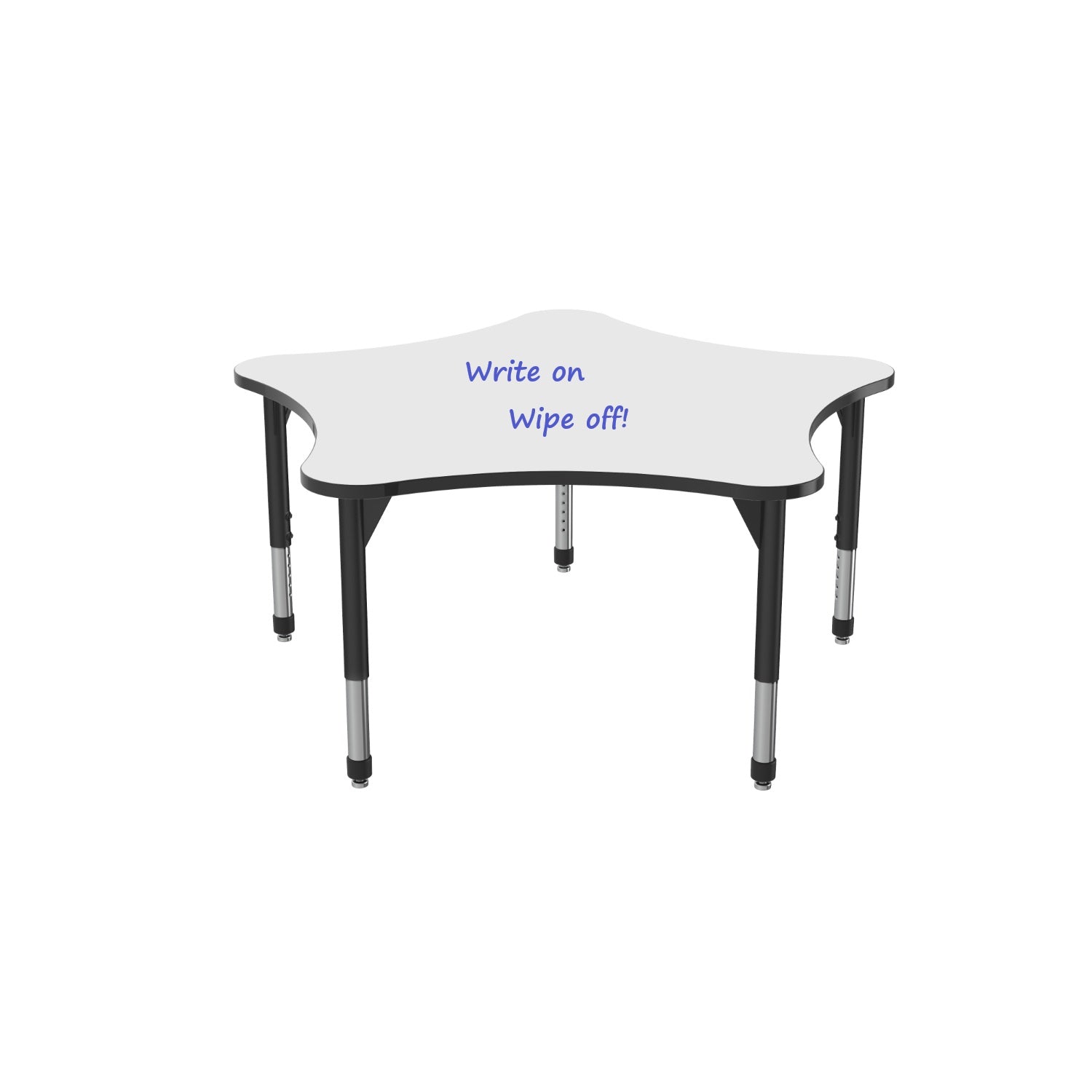 Premier Dry Erase Sitting Height Collaborative Classroom Table, 60" 5-Star