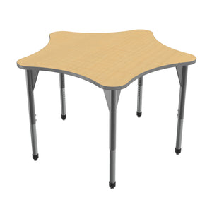 Premier Standing Height Collaborative Classroom Table, 60" 5-Star