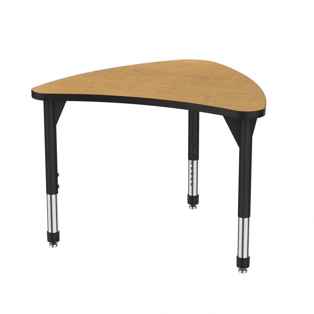 Marco Premier Sitting Height Collaborative Desk, 31" x 38" Large Chevron