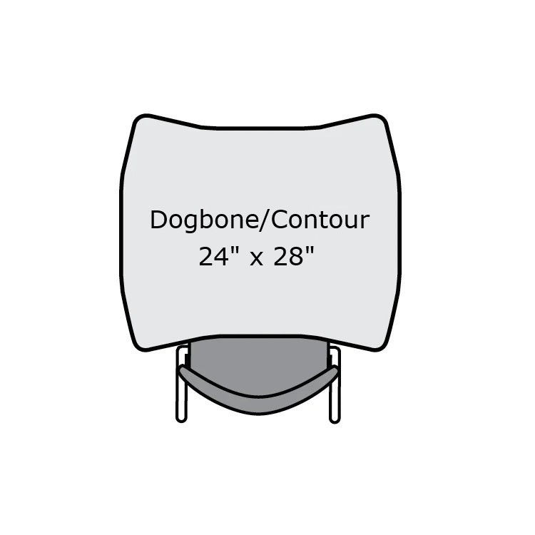Premier Dry-Erase Sitting Height Collaborative Desk, 24" x 28" Dogbone/Contour