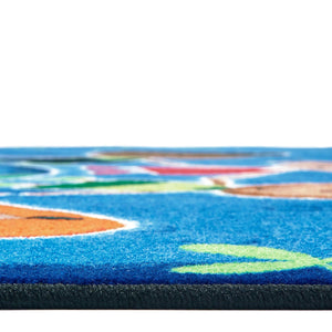 Carpets for Kids Give the Planet a Hug Rug, 6' x 9' Rectangle