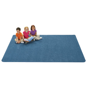 Carpets for Kids Kidply Soft Solids Carpet, 6' x 9' Rectangle