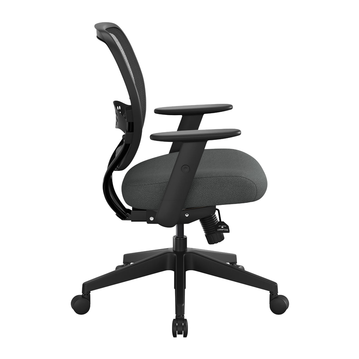 Air Grid® Back Manager’s Chair with Fabric Upholstered Seat