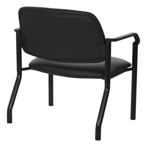 Big & Tall Silver Ion Technology Guest Chair, 500 lb. Capacity