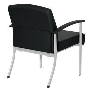 Big & Tall Silver Ion Technology Healthcare Guest Chair, 300 lb. Capacity
