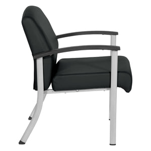 Big & Tall Silver Ion Technology Healthcare Guest Chair, 300 lb. Capacity