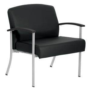 Big & Tall Silver Ion Technology Healthcare Guest Chair, 500 lb. Capacity