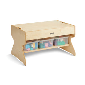 Jonti-Craft® Deluxe Building Table, Preschool Brick Compatible