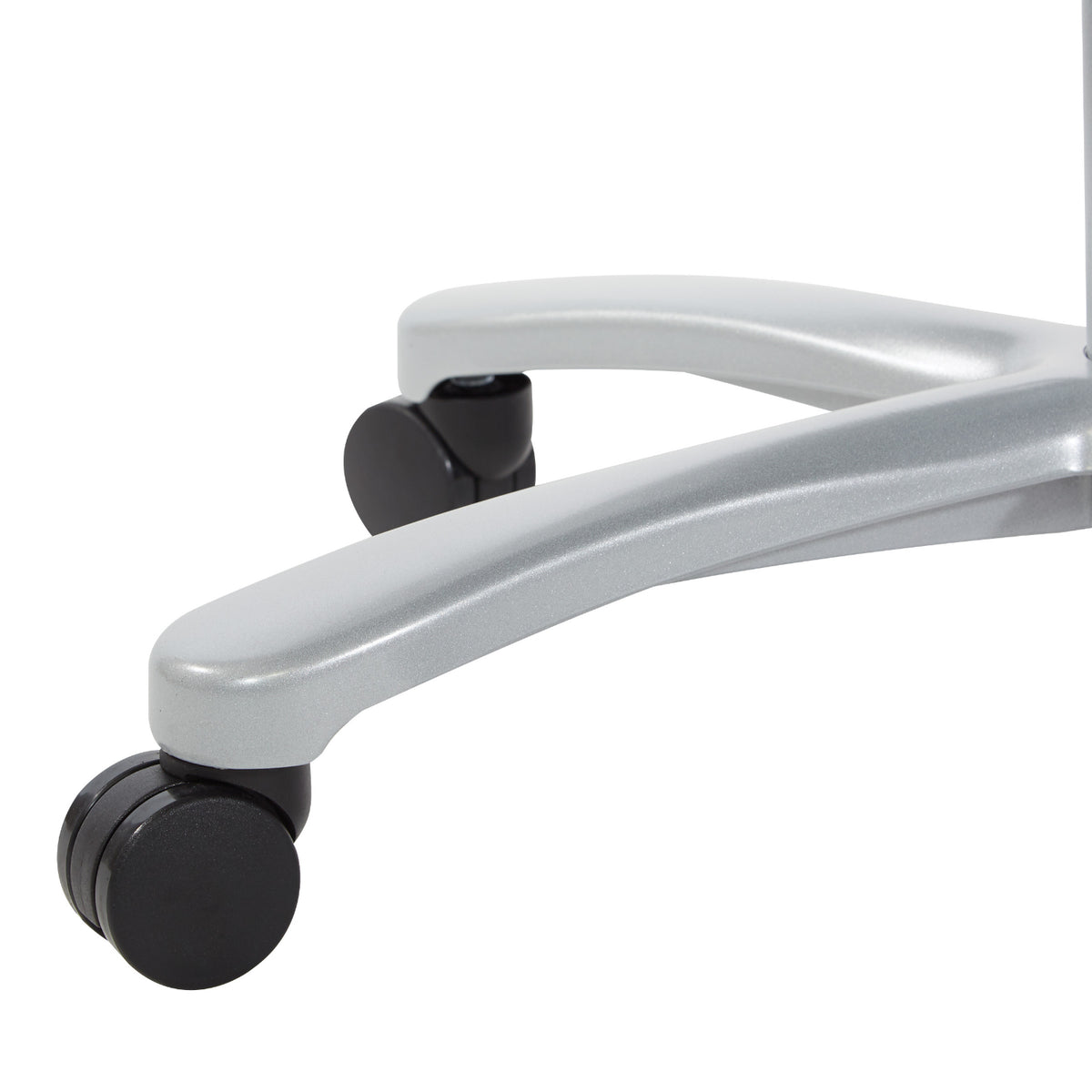 Big and Tall Air Grid® Seat and Back Manager's Chair with Adjustable Lumbar Support, 2-Way Adjustable Arms and Aluminum Silver Base