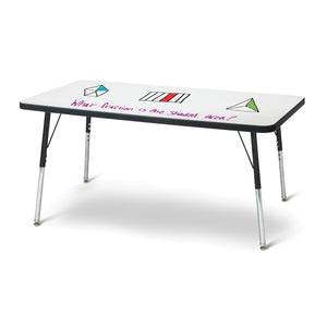 Jonti-Craft® Berries® Dry Erase Standard Activity Table, Rectangle, 48" W x 24" D