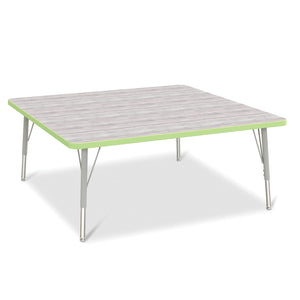 Jonti-Craft® Berries® Adjustable Height Activity Table, 48" x 48" Square