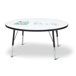 Jonti-Craft® Berries® Dry Erase Standard Activity Table, Round, 48" Diameter