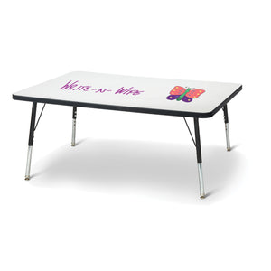 Jonti-Craft® Berries® Dry Erase Standard Activity Table, Rectangle, 48" W x 30" D